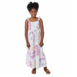 32 Degrees Youth Maxi Dress, Girl sleeveless dress | tie dye